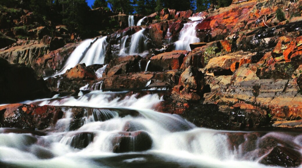 Up by #fallenleaflake in #southlaketahoe got some sweet #waterfall action shots!