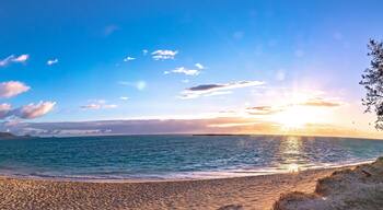 Lanikai Beach, Kailua, Oahu, Hawaii at sunrise