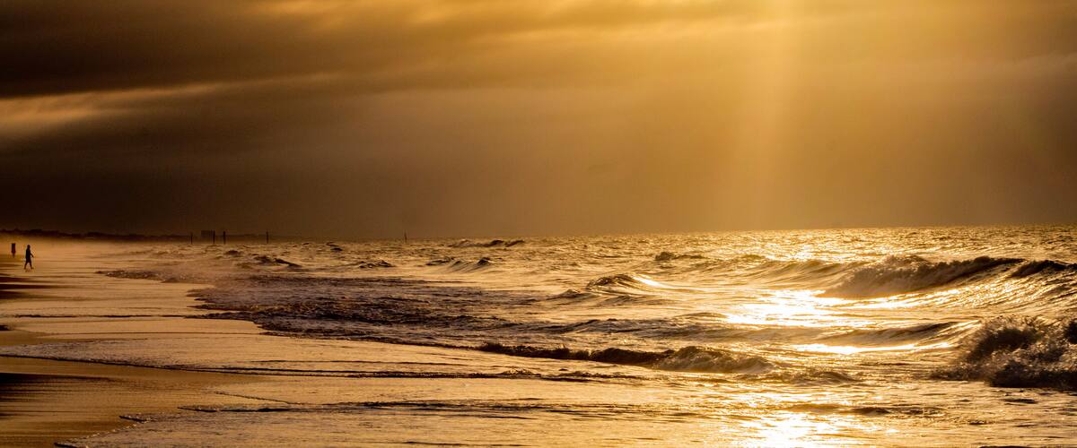 sunrise on the beach