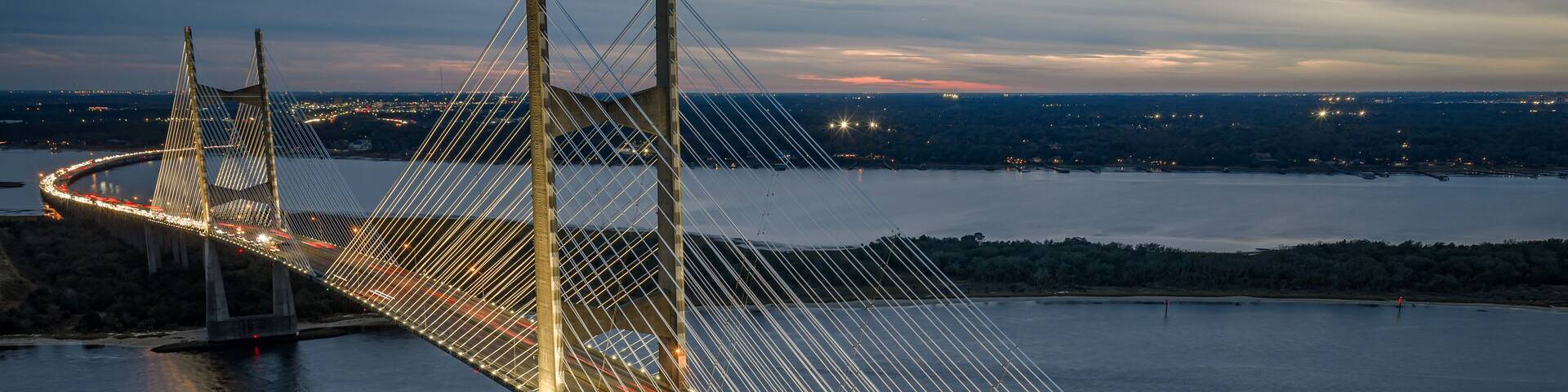 Dames point bridge, Jacksonville, Florida