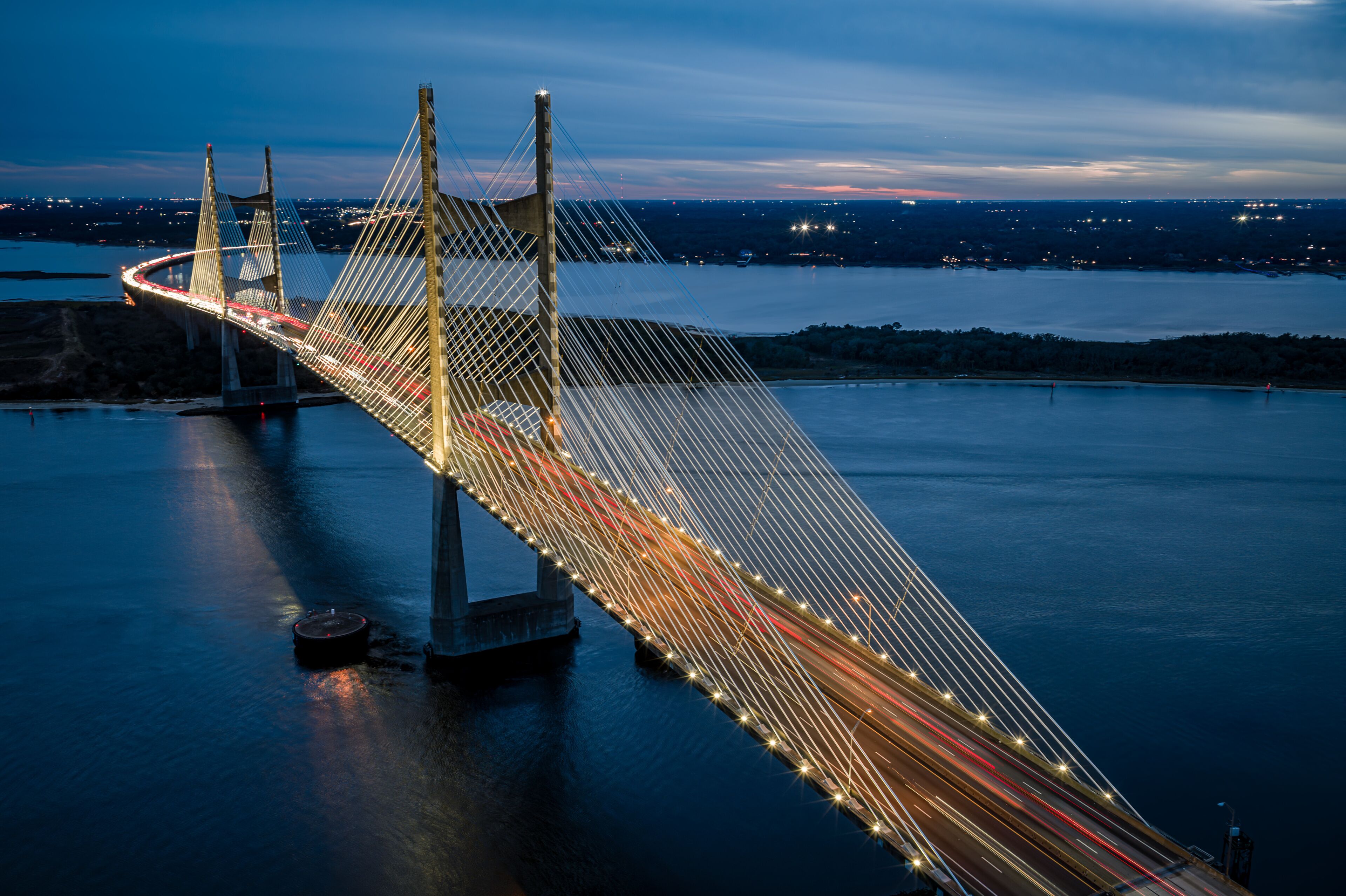 Dames point bridge, Jacksonville, Florida
