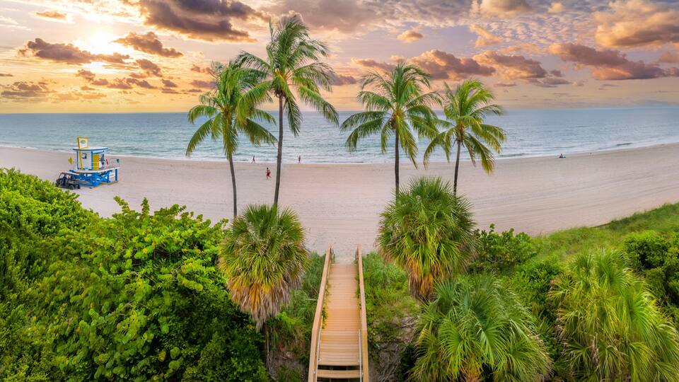 Panoramic View, Hollywood Beach,Miami, North Miami, Miami,Broward, Florida,USA