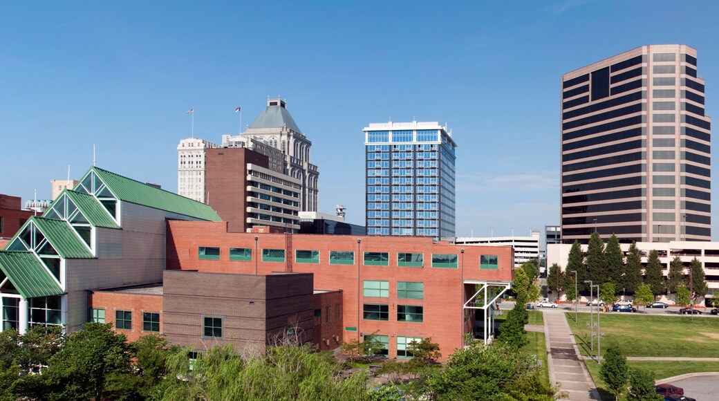 Skyline of Greensboro North Carolina