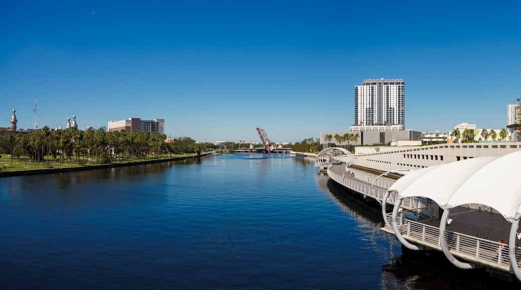 Tampa Riverwalk 2024 stock photo