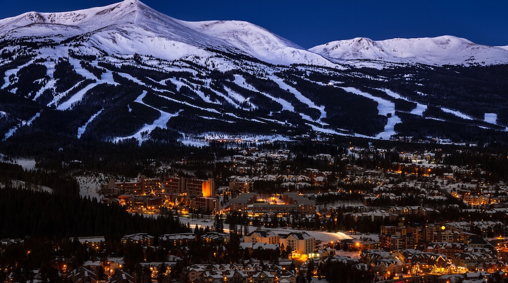 Ski slopes, Breckenridge, Colorado, USA