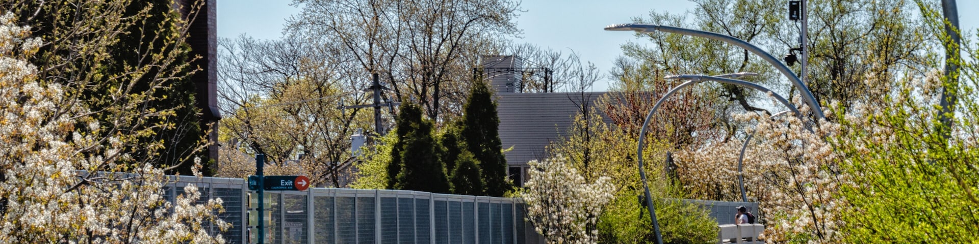 Bloomingdale Trail, The 606, is an elevated pedestrian trail that travels through the Bucktown and Humboldt Park neighborhoods on Chicago's northwest side. Streets of Chicago.