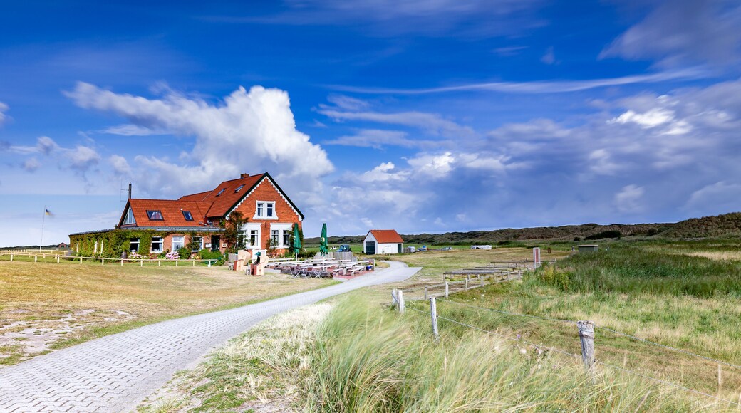 Domaene Bill, a well-known restaurant on the west end of the East Frisian island Juist, Germany.