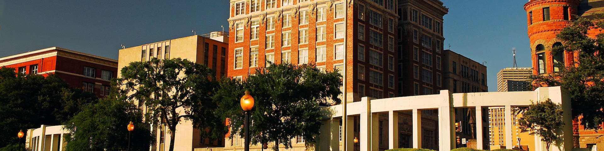 Dealey Plaza in Dallas Texas