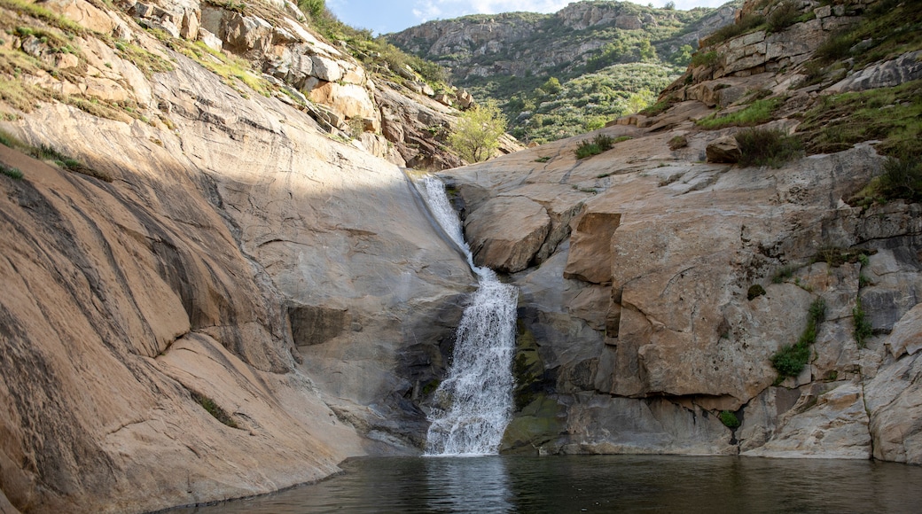 Pool of 3 Sisters Falls in Cleveland National Forrest California