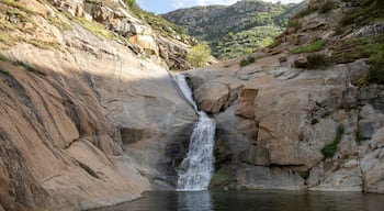 Pool of 3 Sisters Falls in Cleveland National Forrest California