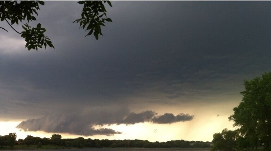 Summer storm over Lake Phalen