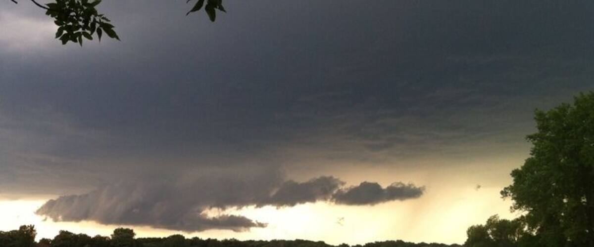 Summer storm over Lake Phalen