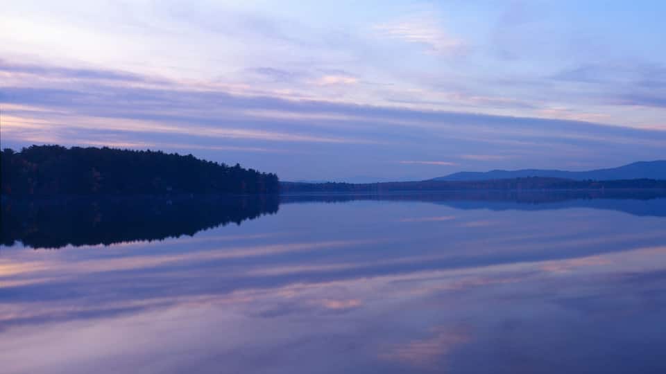 Province Lake in Autumn, South Effingham, New Hampshire