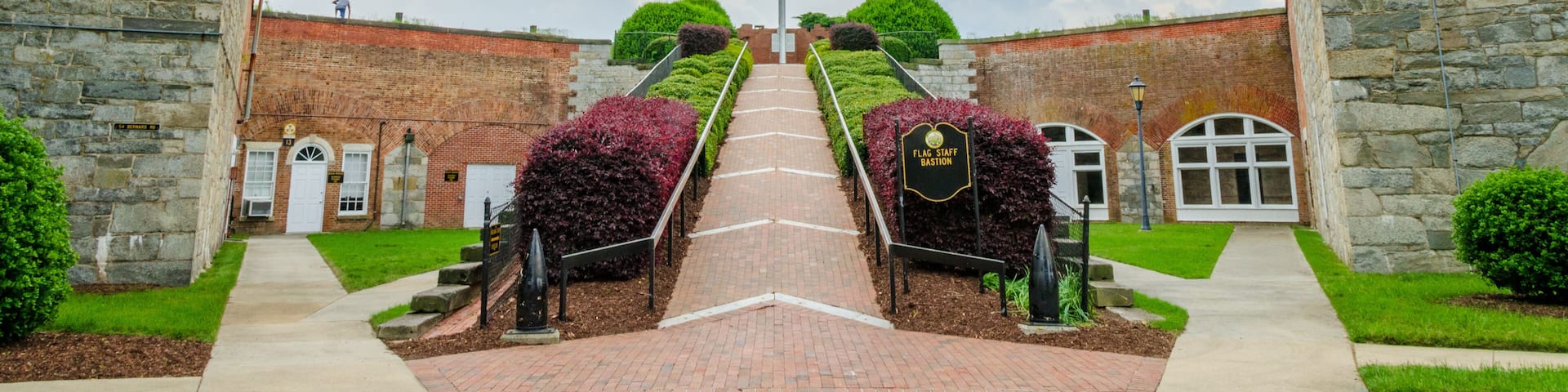 Fort Monroe National Monument, in Hampton, Virginia, at Old Point Comfort