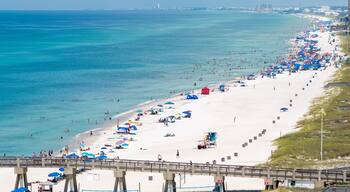 Panama City Beach Florida Skyline Beachfront Crowd June 2021