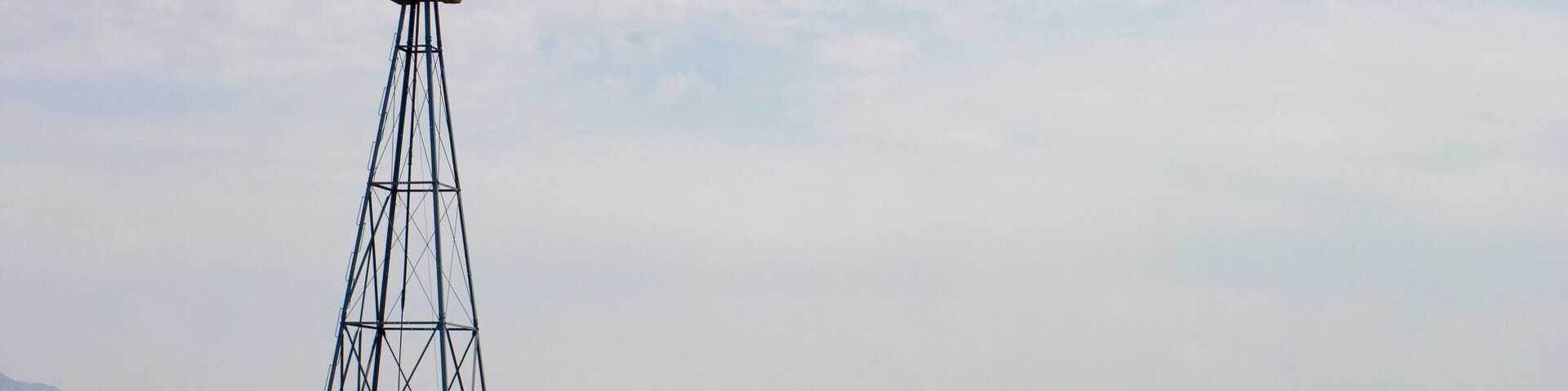 windmill and antelope