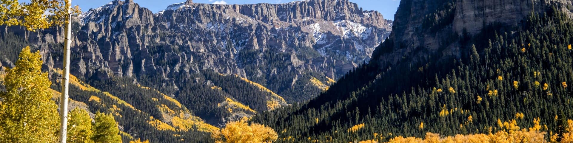 autumn landscape in mountains