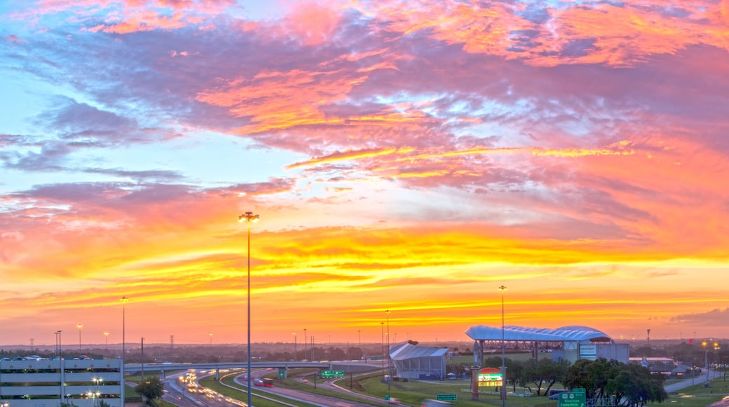 Sunrise over east Tampa, FL.