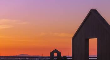 Gates To Nature. Alviso Marina County Park, Santa Clara County, California, USA.