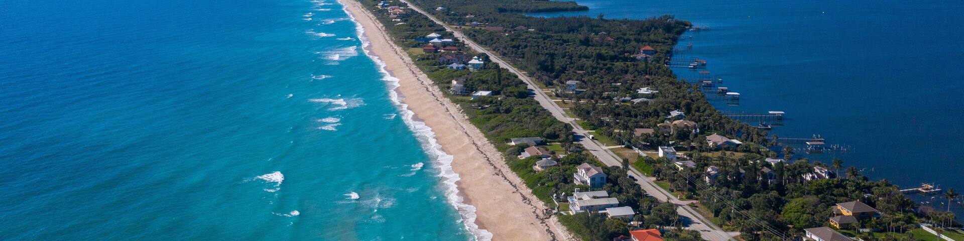 The Southern End of the Brevard County Island