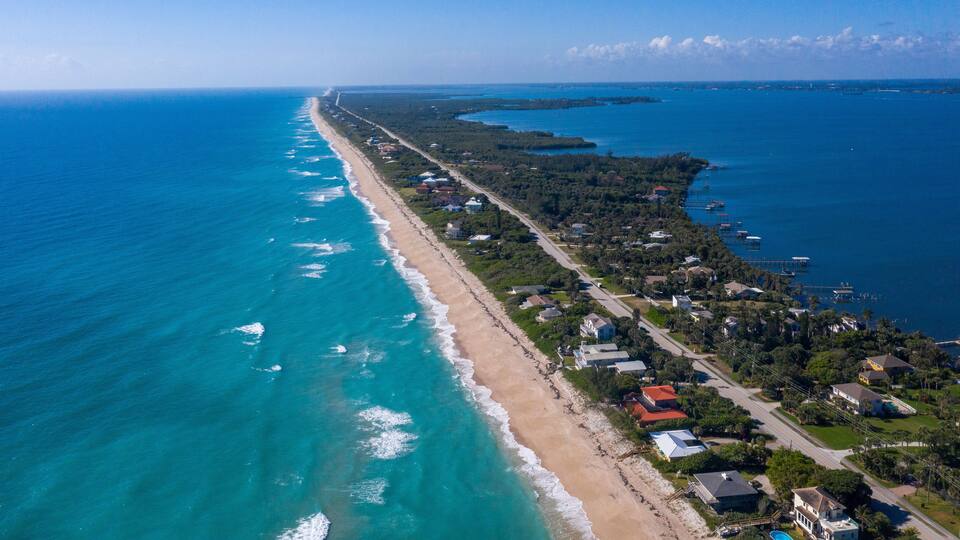 The Southern End of the Brevard County Island