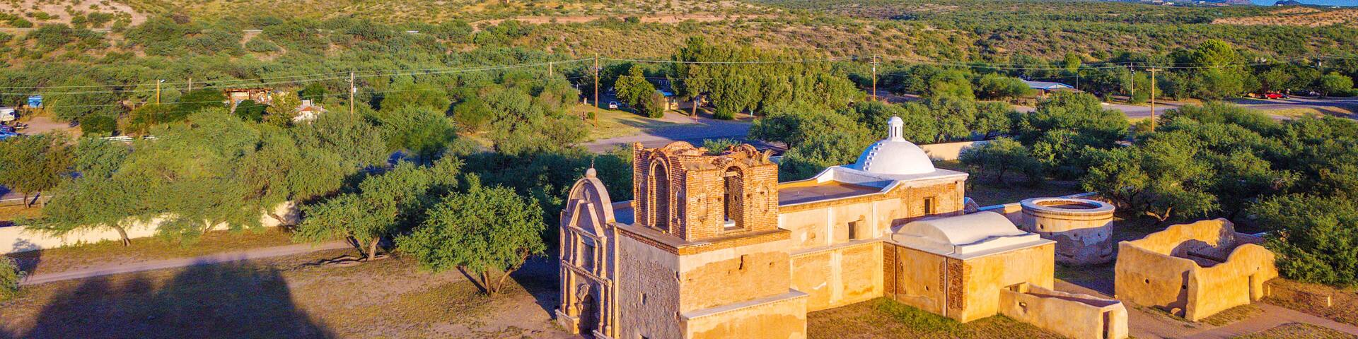 Tumacácori National Historical Park, a former Jesuit Mission, the jewel of the Arizona desert, preserving 17th century history amidst the breathtaking scenery of the southwest.