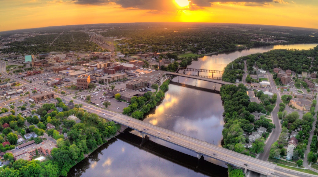 St. Cloud is a City in Central Minnesota on the Mississippi River with a University