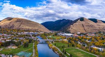 Fall Panoramic Over the Clark Fork