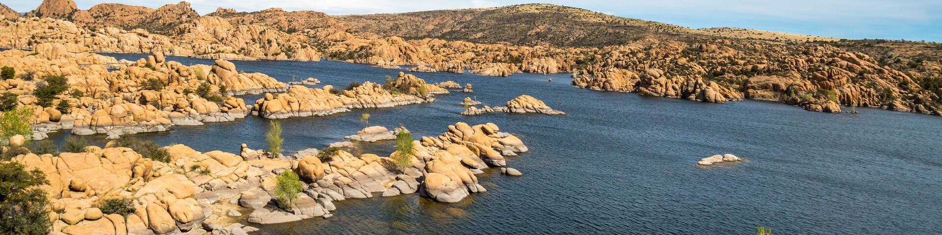 Watson Lake in Prescott Arizona.