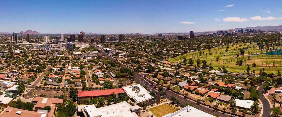 Phoenix skyline