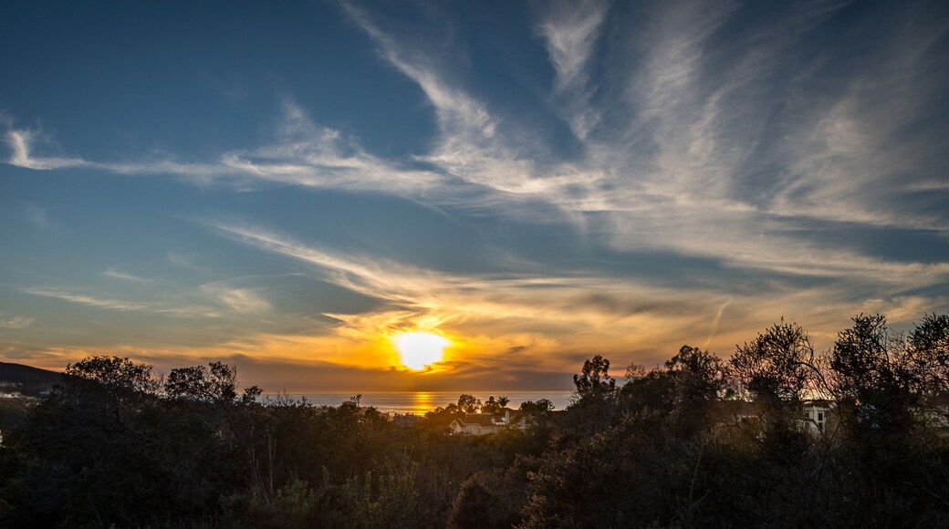 Sunset over La Jolla Heights