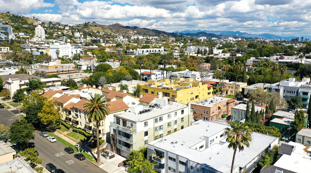 Aerial Photography of West Hollywood, Los Angeles, California