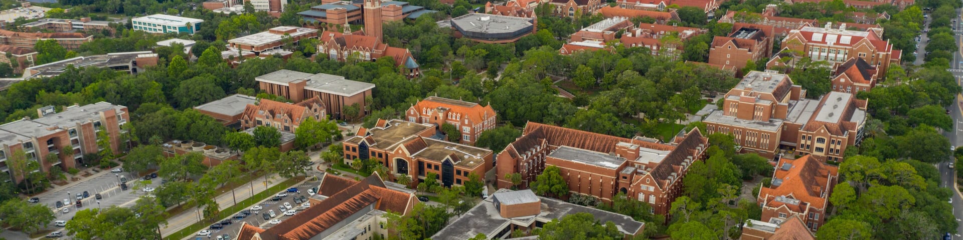 Drone photo University of Florida Gainesville