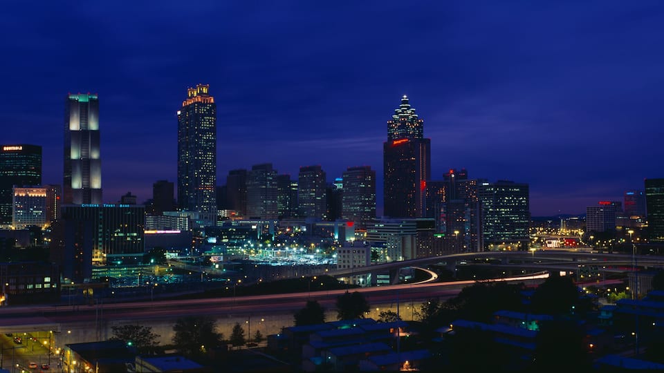 Atlanta Skyline (After Olympics), Georgia