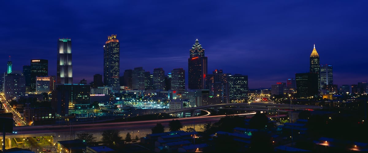 Atlanta Skyline (After Olympics), Georgia