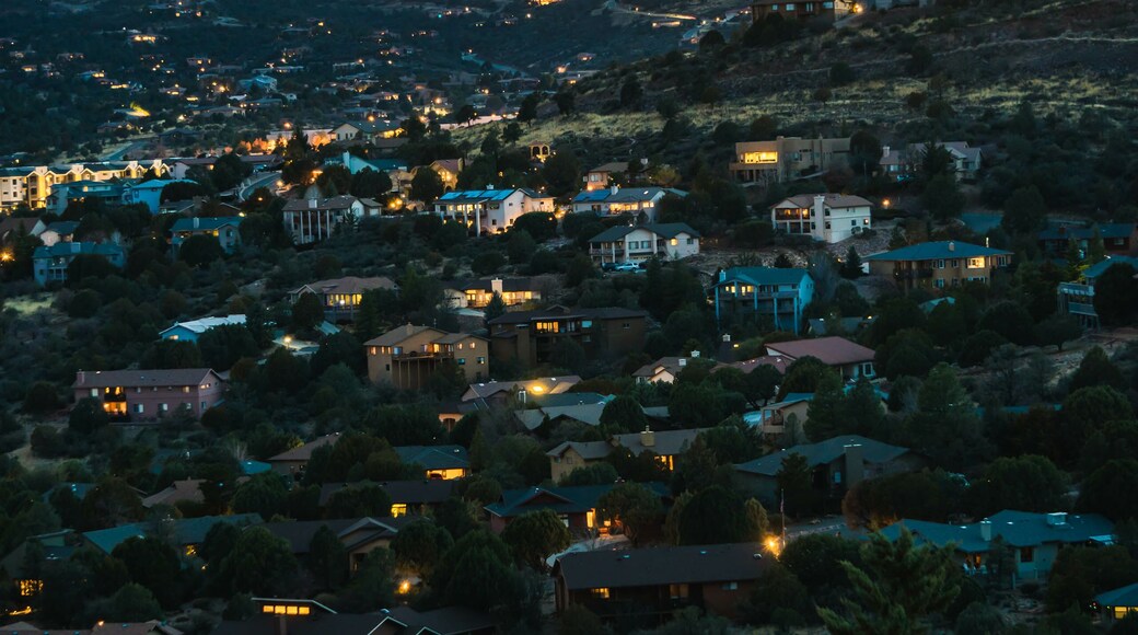 Prescott Arizona at night
