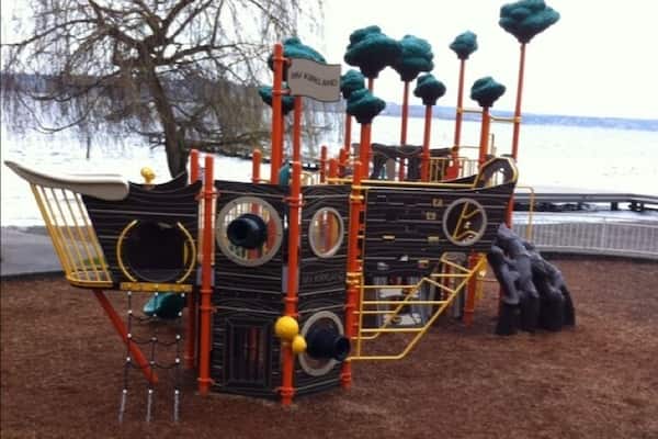 Fun big toy at Houghton Beach Park