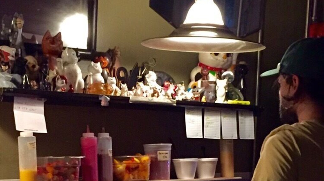 Eat Me Speak Me is a pop-up by Chef Jarret Stieber currently located in Candler Park's Gato on Fridays and Saturdays. Their premise is "fine dining in unorthodox locations", and they have totally nailed it. Fun dishes like "A Cluckwork Orange" - a delicately fried drumstick accompanied by naive fennel, oyster mushroom, pickled blueberries and a blueberry, spicy mustard - feel fancy, but taste like good 'ol down home cooking when you dig in. Join their mailing list to find out about supper clubs at the local farms where they source their foods! #farmtotable #food