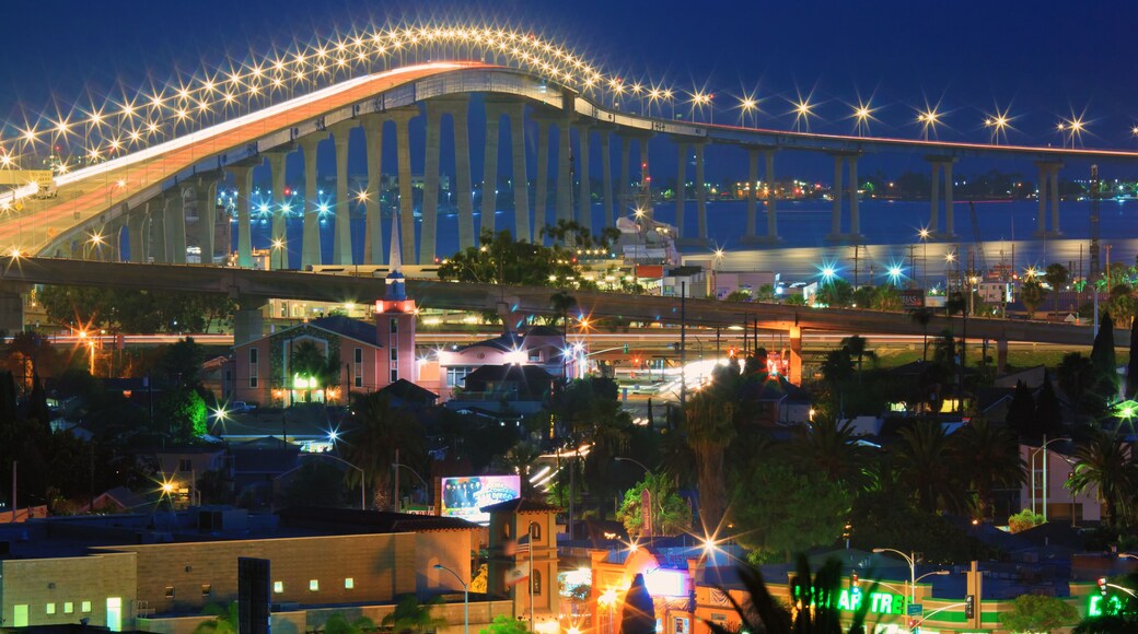 San Diego Coronado Bay Bridge from Grant Hill Park
