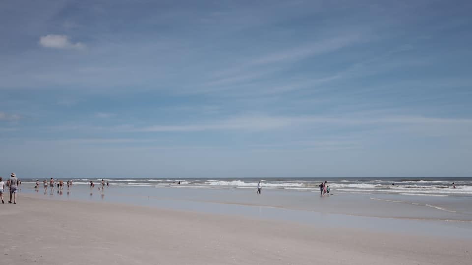 New Smyrna Beach Florida east coast Stock photo Royalty free