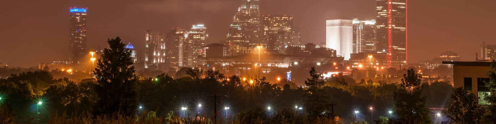 charlotte north carolina city skyline