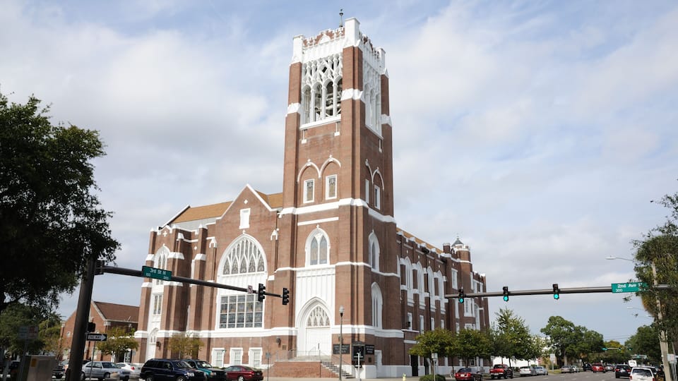 Methodist Church in St. Petersburg, Florida USA
