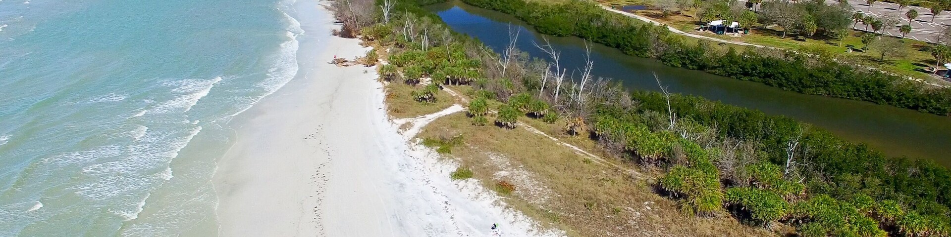 Coastal line in Naples, Florida