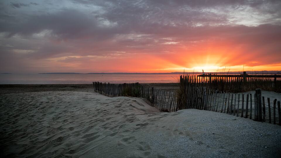 Sunset on Port Camargue