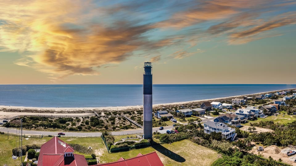 Oak Island Lighthouse North Carolina