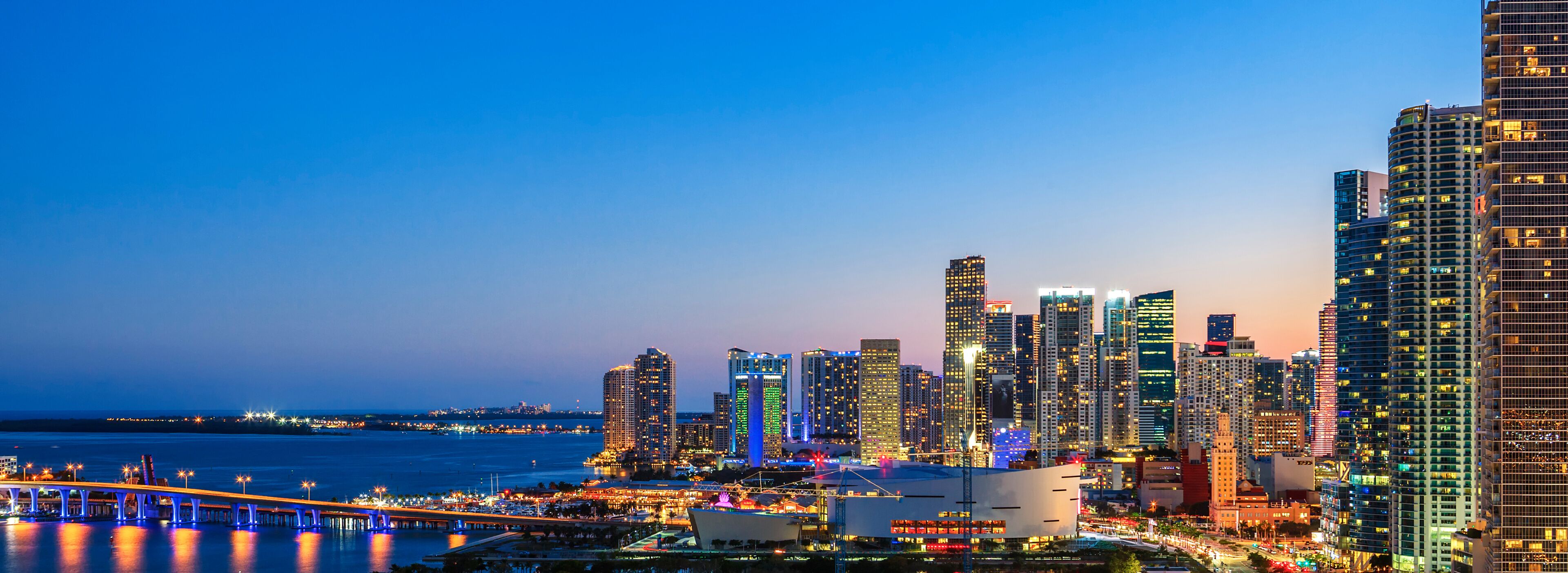 Panoramic view of Miami