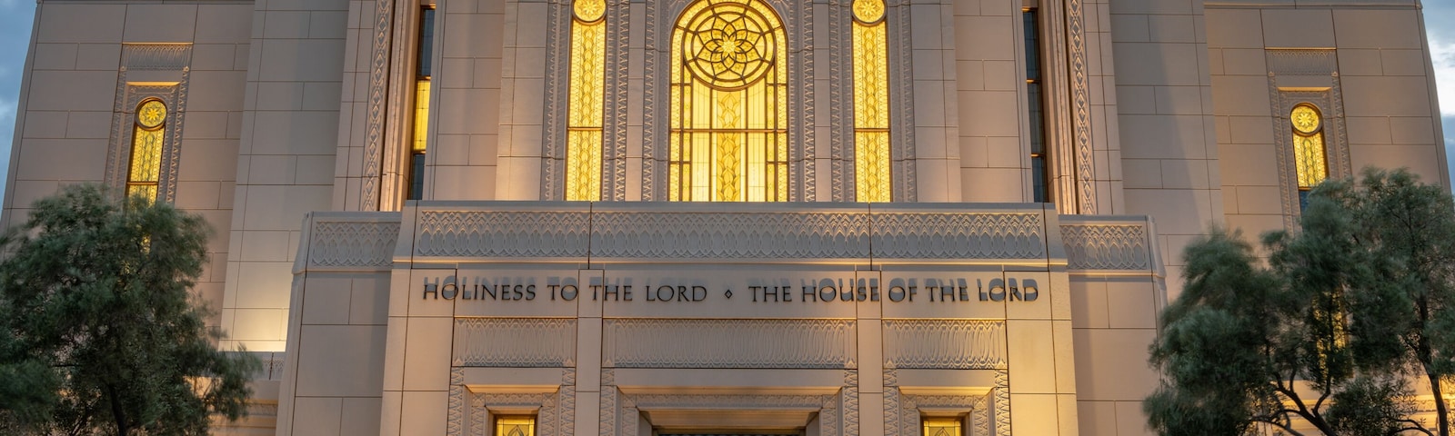 Mormon Temple in Gilbert Arizona, America, USA.