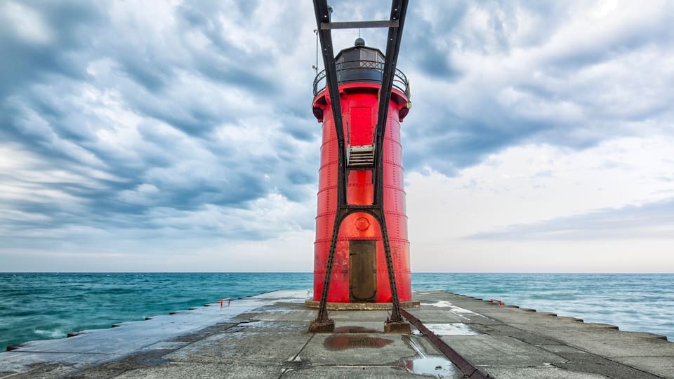 South Haven Michigan - Lighthouse