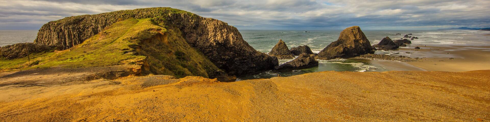 Seal Rocks panorama