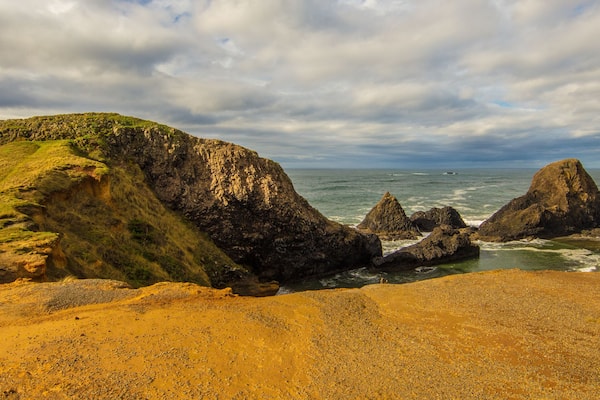 Seal Rocks panorama